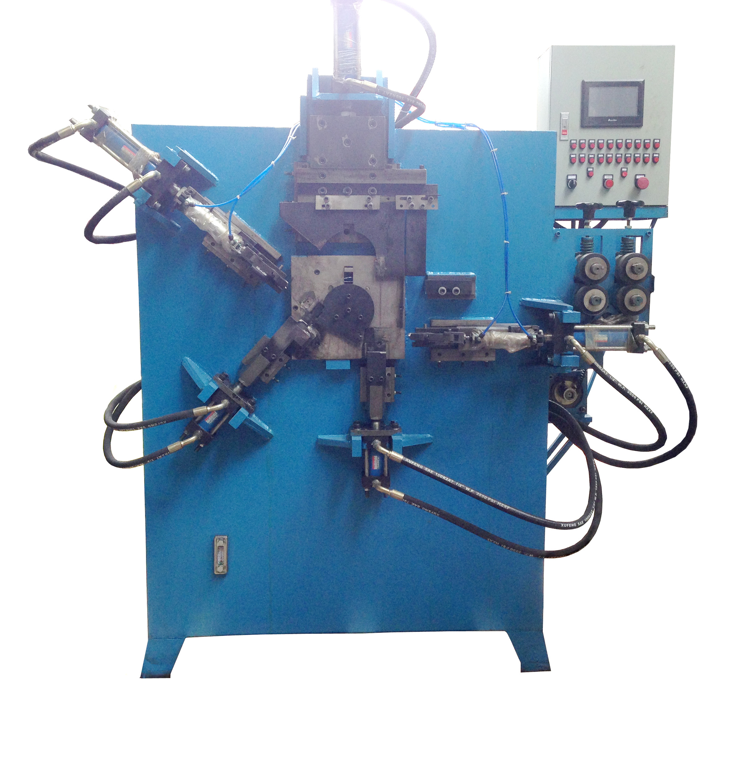 Hydraulic bending machine Forming Machine  2-6mm 2-7mmIron wire, stainless steel wire , bending machine for metal wire