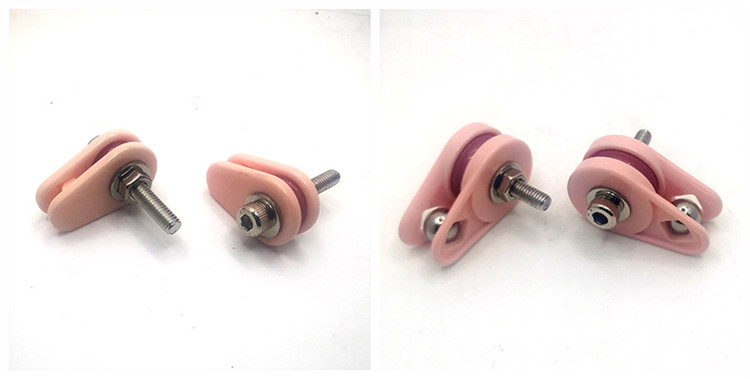 Textile ceramic NT001 wire guide wire jump preventer