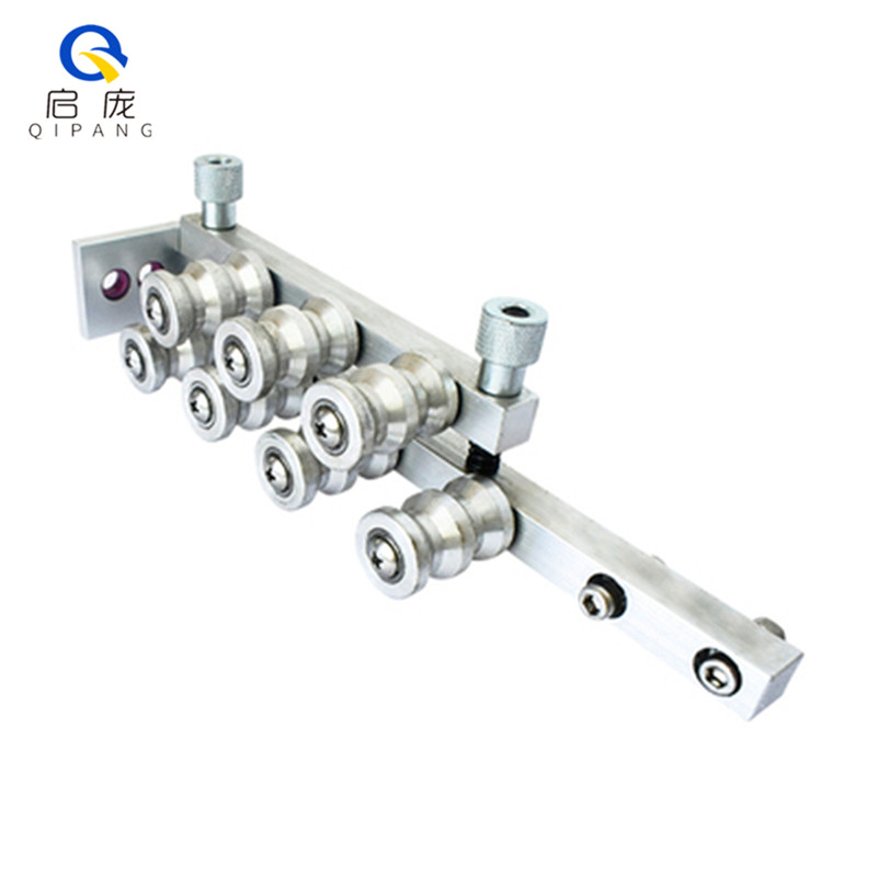 With 7 rollers wire straightener rollers