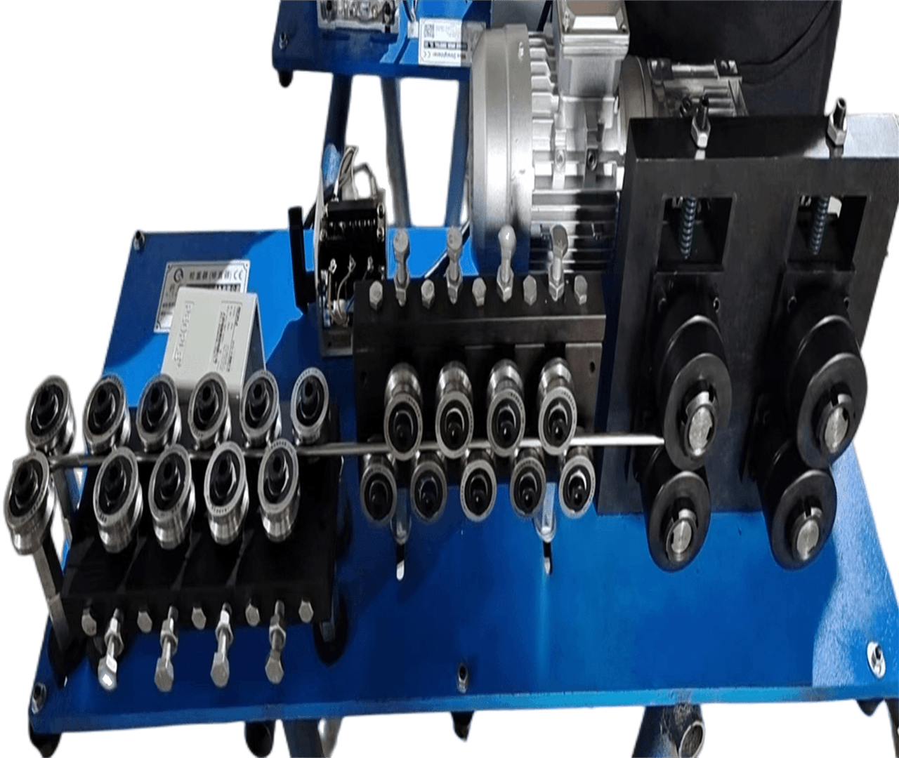 QIPANG PR30/42/53 BV 3-10mm double drive roller traction cable straightening machine electric straightener