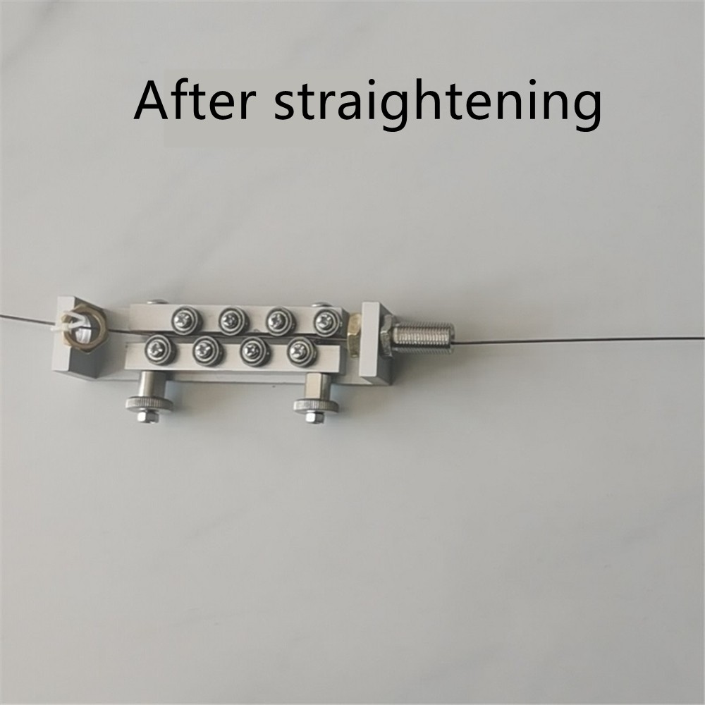 Five nylon wheel straightener-single-line Wire stripping machine tool