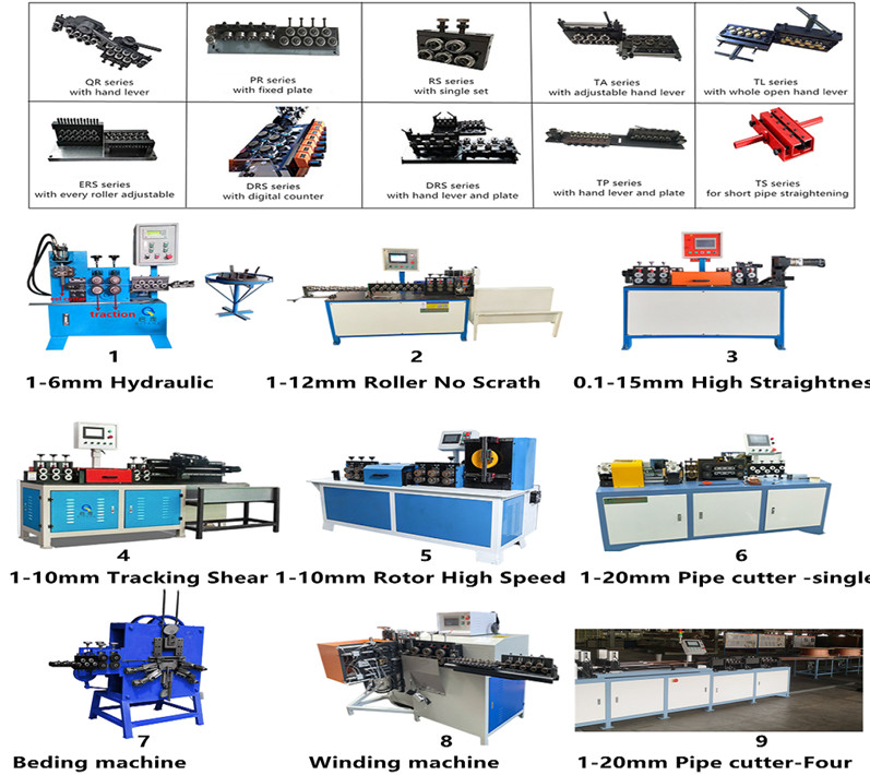 Hand Operate Wire Straightening Machine