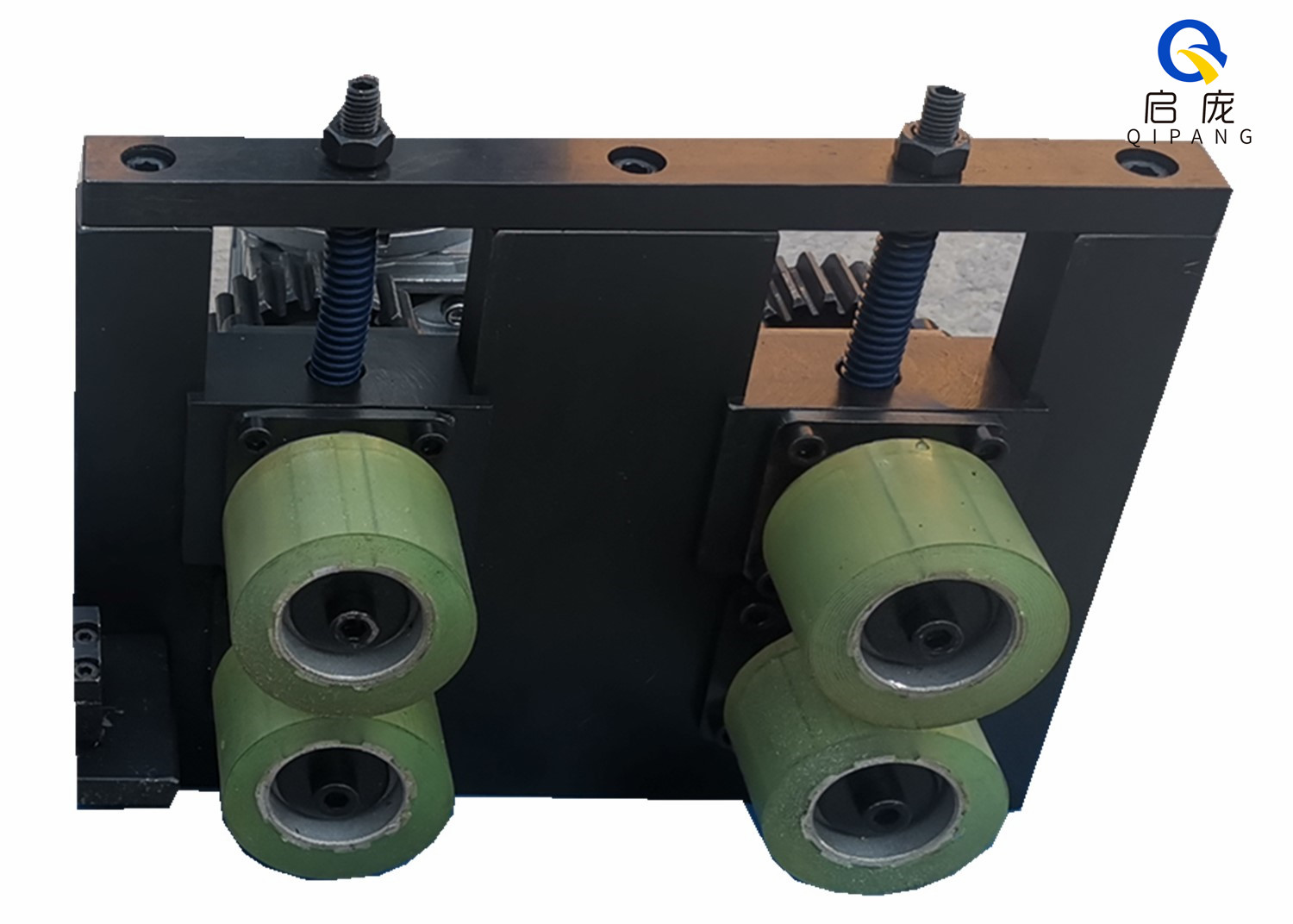 Steel wire straightener four rollers wire feeder machine