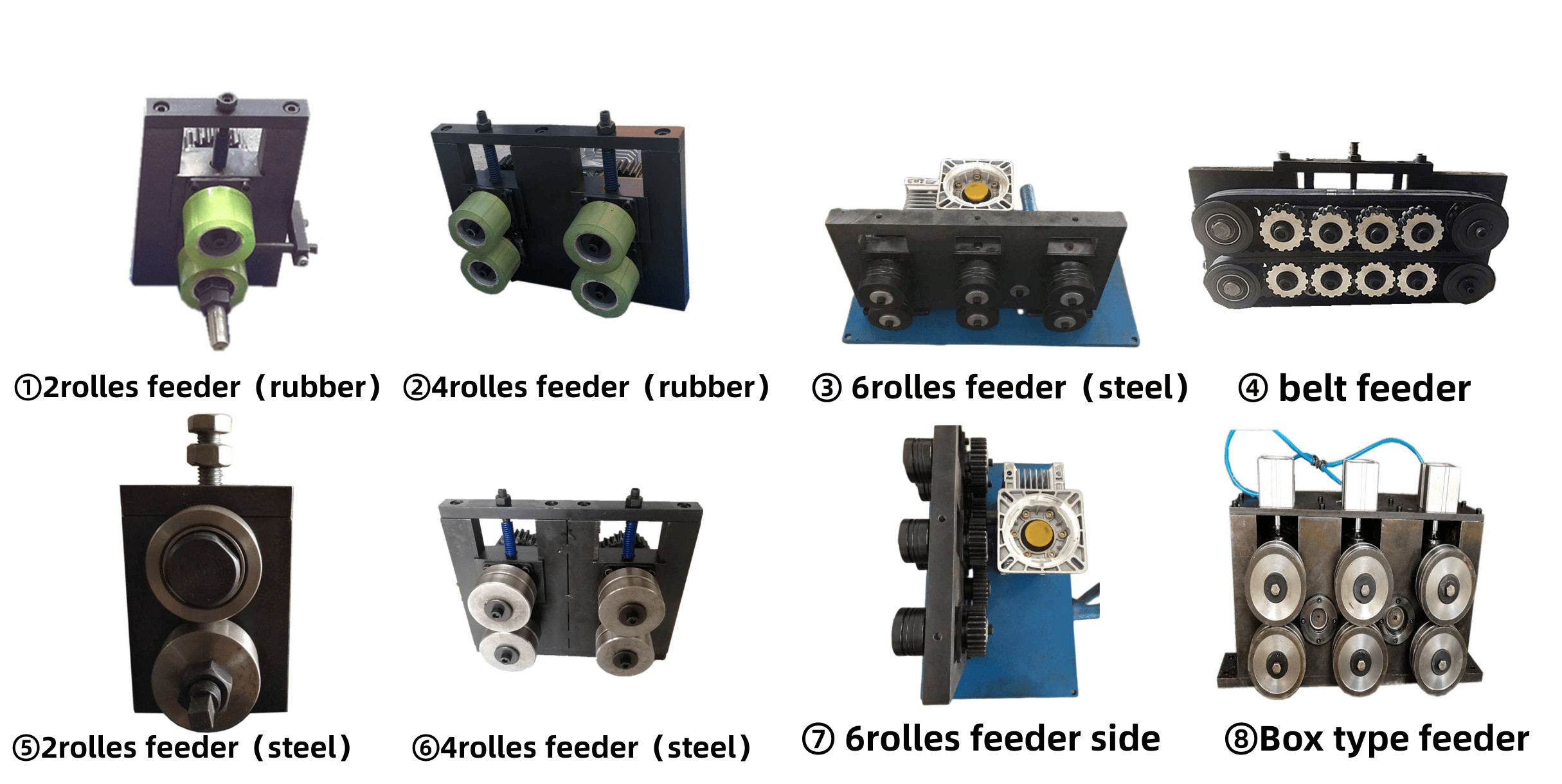 6 Rolls Feeder Wire Feeding Machine-QIPANG Pneumatic traction straightening feeder machine