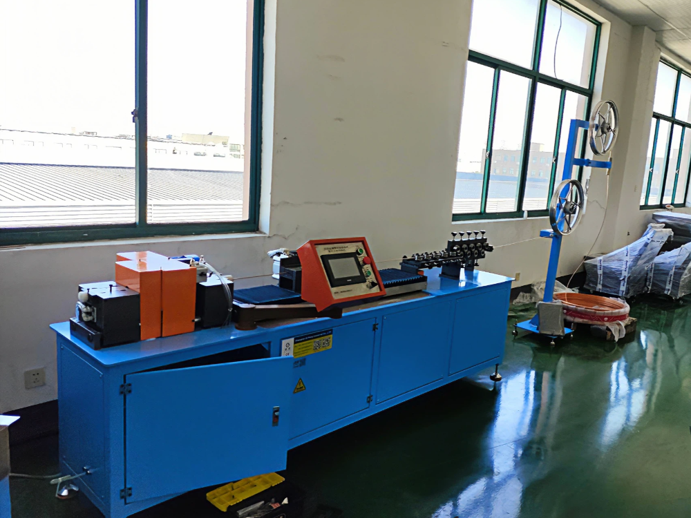 Single-head Screw-driven 6.35mm 8mm Aluminum Pipe Straightening Cutting Machine with PLC Servo Program Control