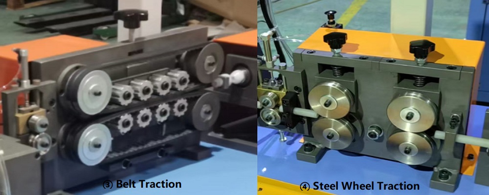 Saw Blade Cutting Stainless Steel Tube Rotary Straightener Cutter Machine with Belt/Roller Driven