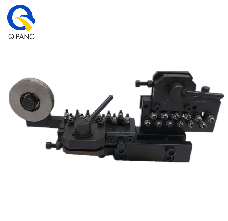 QIPANG QR0.1-0.3/AV model copper wire straightener with double unit manufacturer cable straightening machine tool