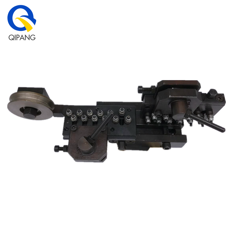 QIPANG QR0.1-0.3/AV model copper wire straightener with double unit manufacturer cable straightening machine tool