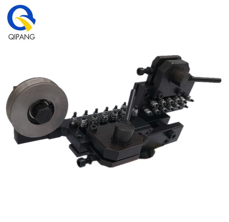 QIPANG QR0.1-0.3/AV model copper wire straightener with double unit manufacturer cable straightening machine tool