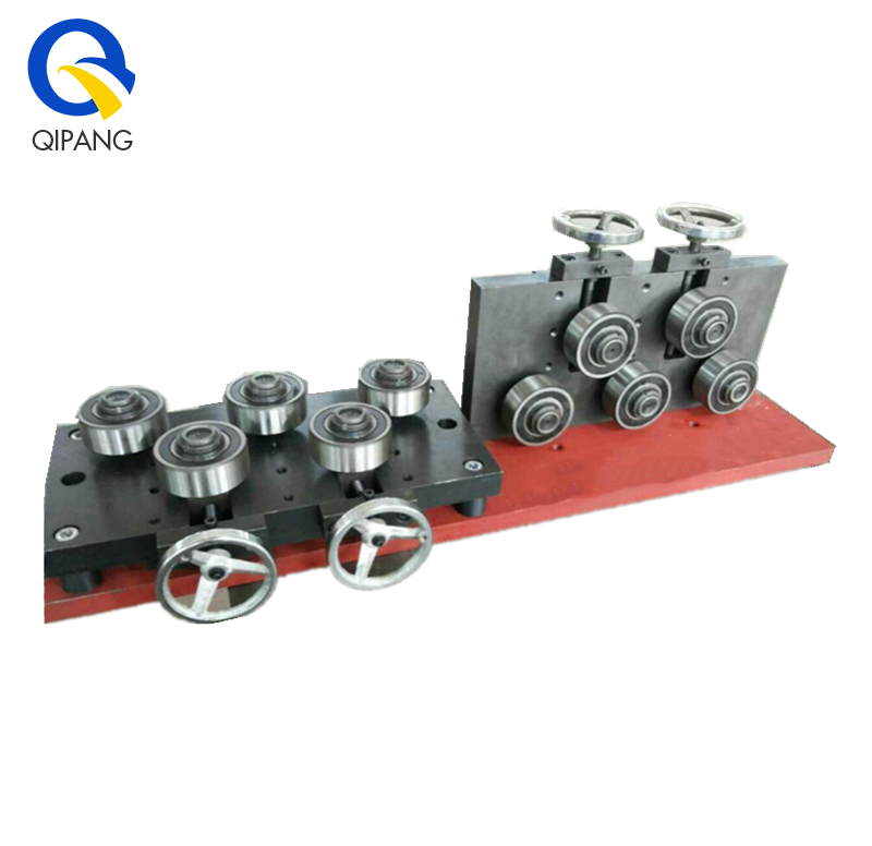 QIPANG PR100-V heavy duty 10 wheels manual iron wire straightening machine manufacture factory