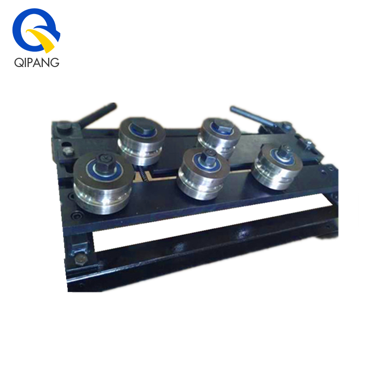 QIPANG PR100-V heavy duty 10 wheels manual iron wire straightening machine manufacture factory