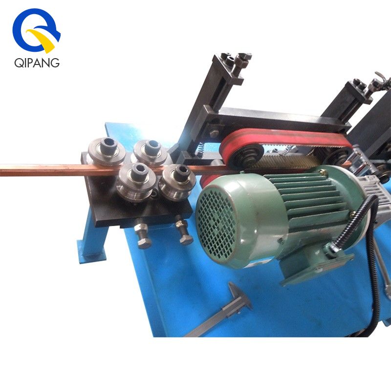 QIPANG pipe straightener copper and aluminum pipe straightener belt traction electric straightener