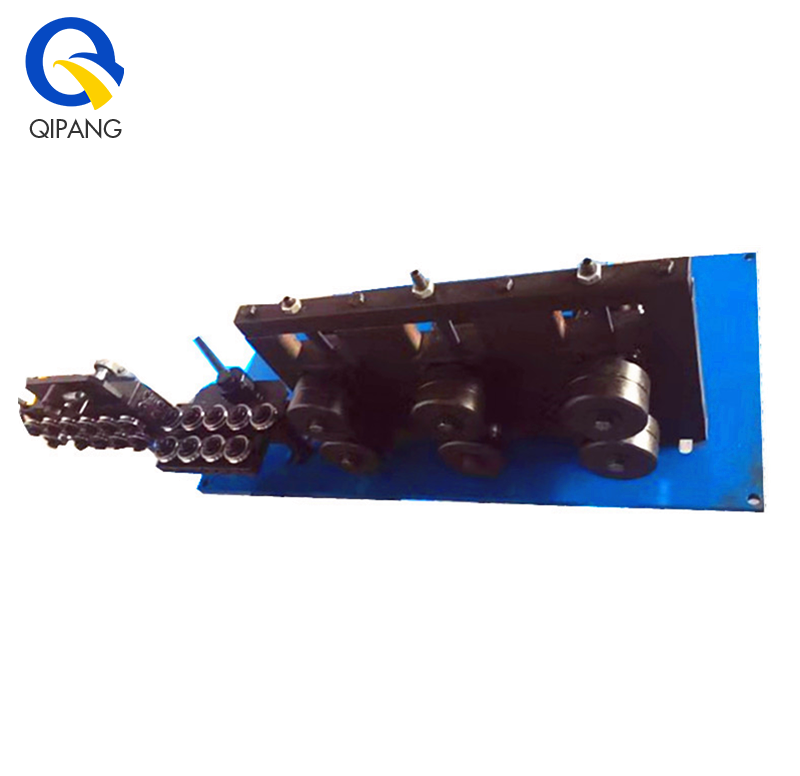 QIPANG pipe straightener tool high quality three-group rollers electric traction straightening machine