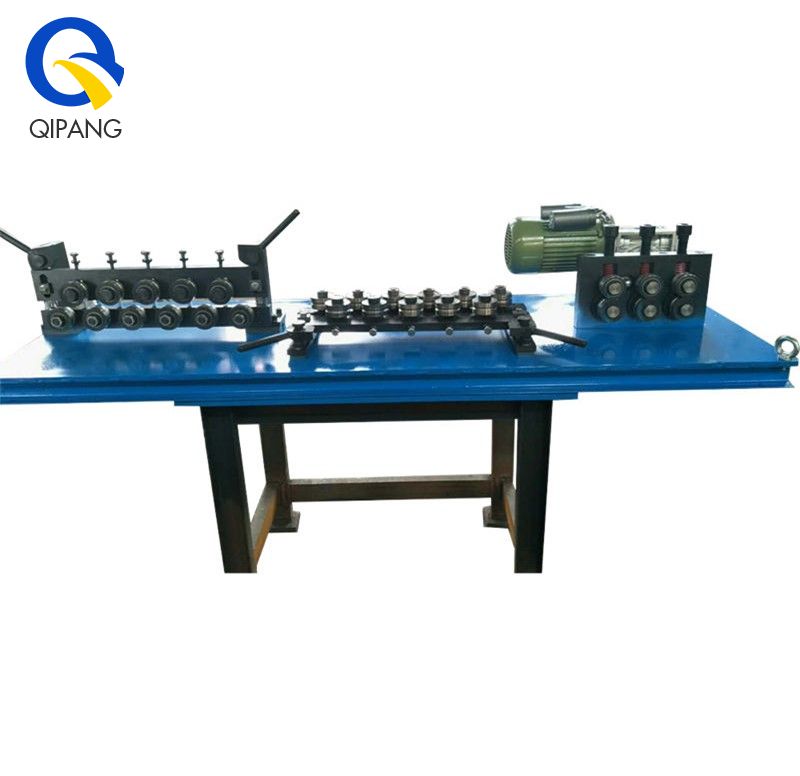 QIPANG pipe straightener tool high quality three-group rollers electric traction straightening machine