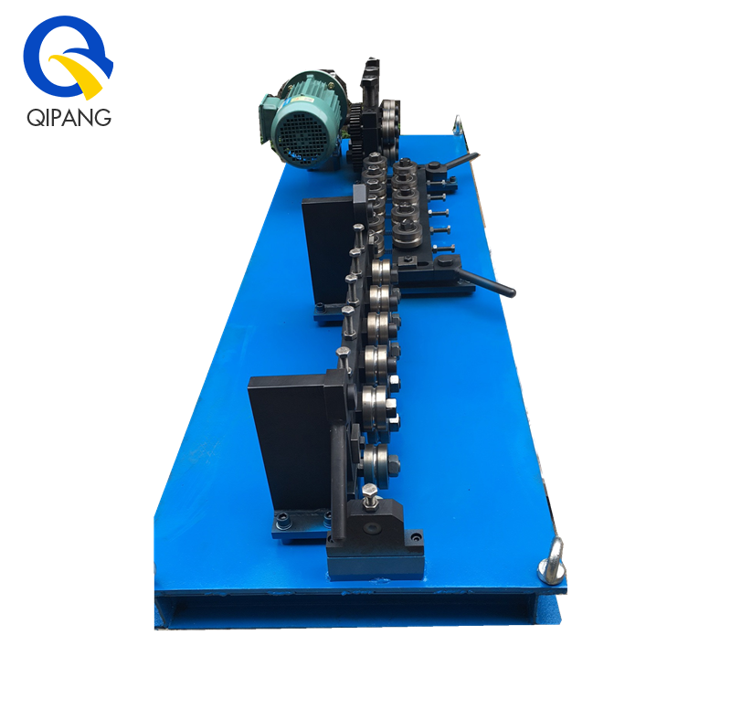 QIPANG pipe straightener tool high quality three-group rollers electric traction straightening machine