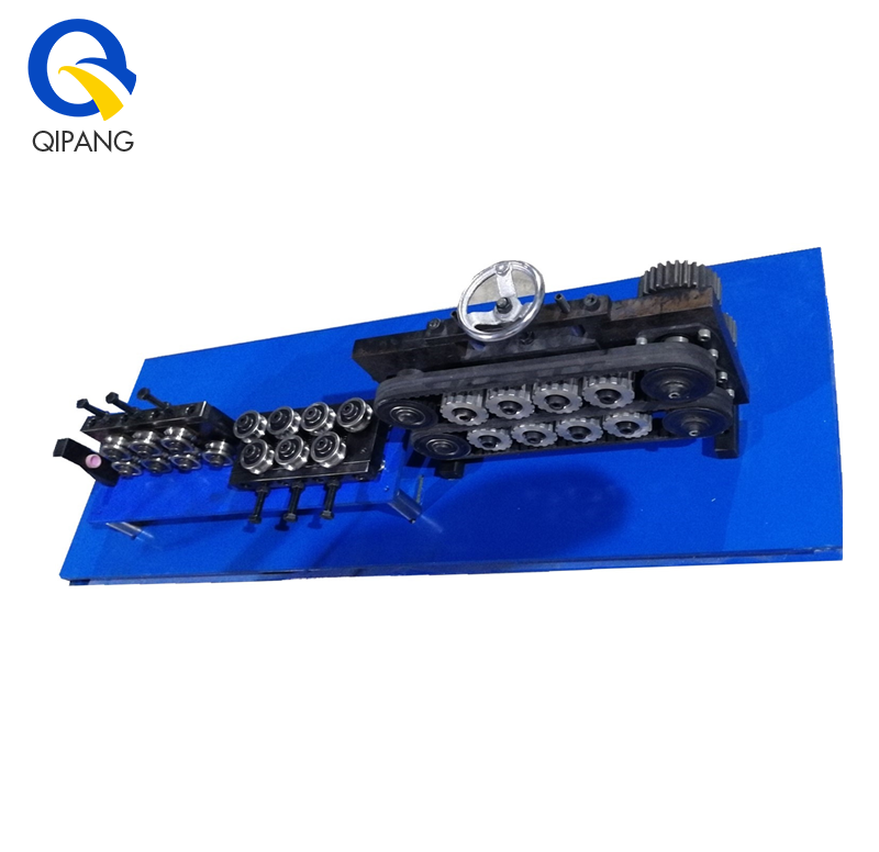 QIPANG belt traction outer diameter 42/53 roller straightener tube electric straightening machine