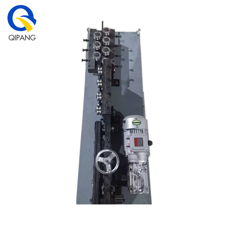 QIPANG belt traction outer diameter 42/53 roller straightener tube electric straightening machine