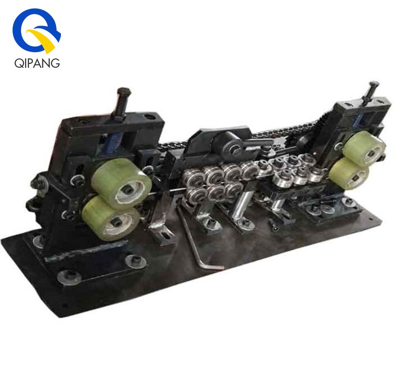 QIPANG 0.8-4mm filament wire double drive rubber roller motor traction straightener