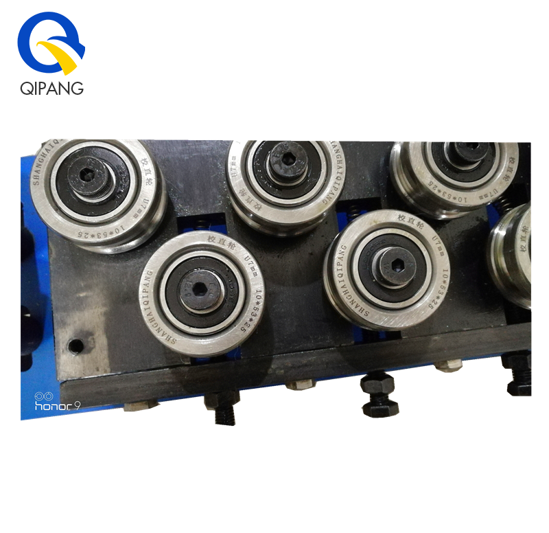 QIPANG PR30/42/53 BV 3-10mm double drive roller traction cable straightening machine electric straightener