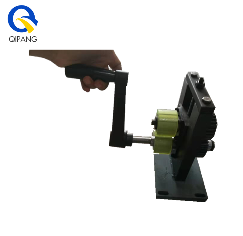 QIPANG small type hand crank 0.8-4mm solid wire traction straightening machine OEM