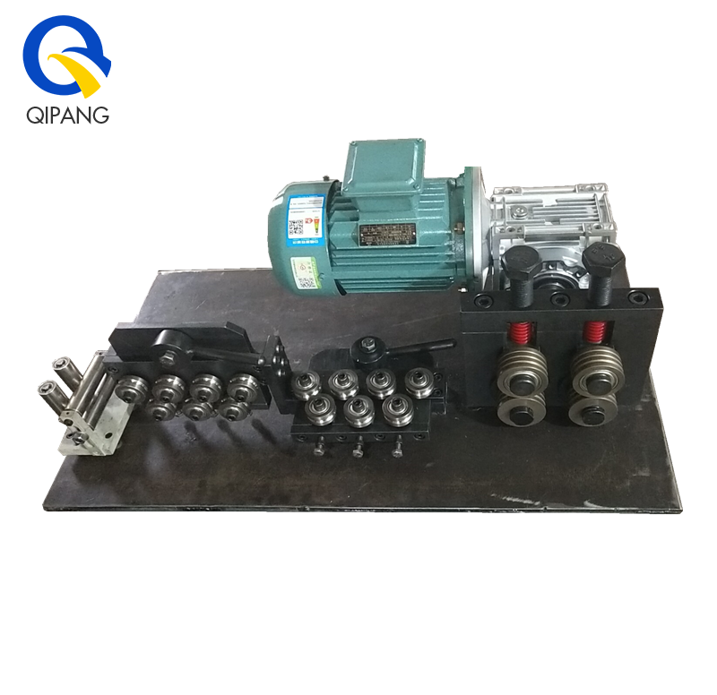 QIPANG PR30/42/53 BV 3-10mm double drive roller traction cable straightening machine
