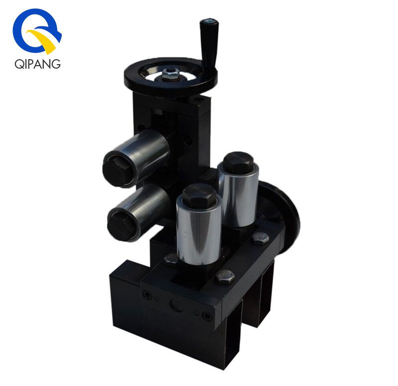 QIPANG with hand crank adjustable vertical roller cable pulling roller guide suppliers