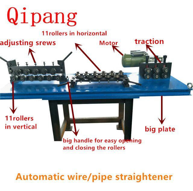 QIPANG Copper tube/ Aluminium tube/Bundy tube straightener machine