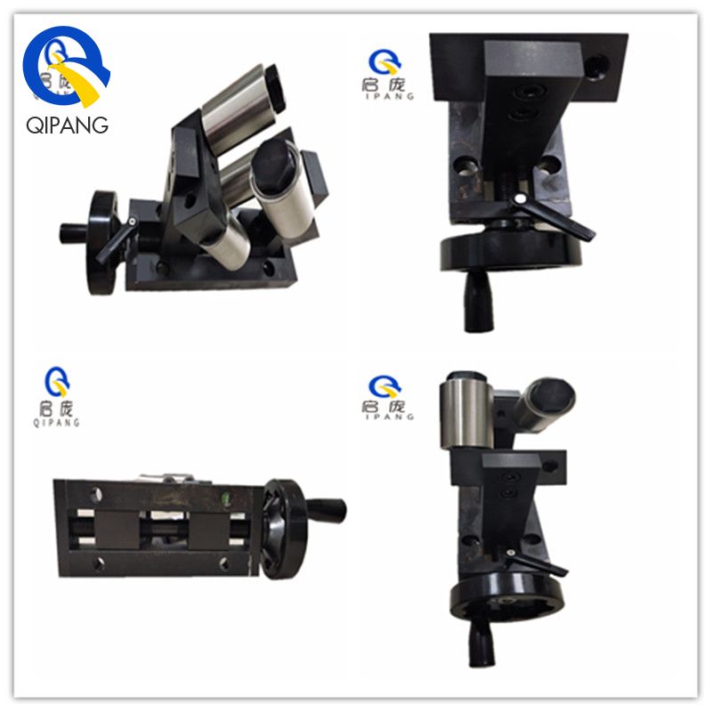 QIPANG The adjustable wire device of sloping roll is used to manually adjust the wire crossing frame, thick wire wire connecting frame, 100mm wire crossing devi