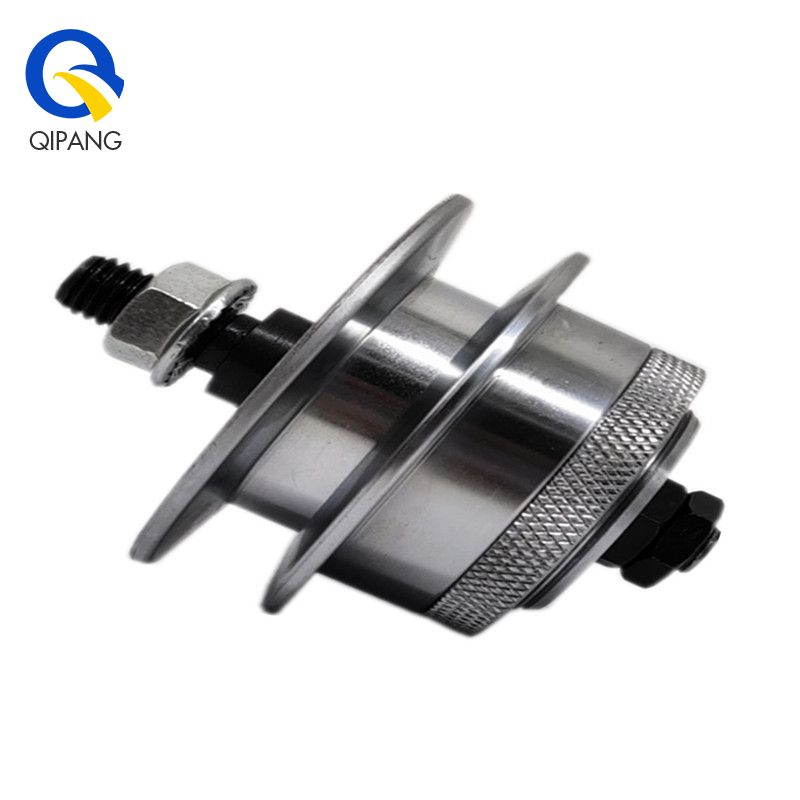 QIPANG electroplating adjustable width guide wheel,adjustable range 1mm,13mm wheel size 80*50,used for wire rewinding machine