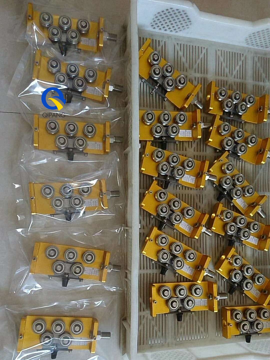 QIPANG 5 wheels metal straightening machinery wire straightener techniques tool