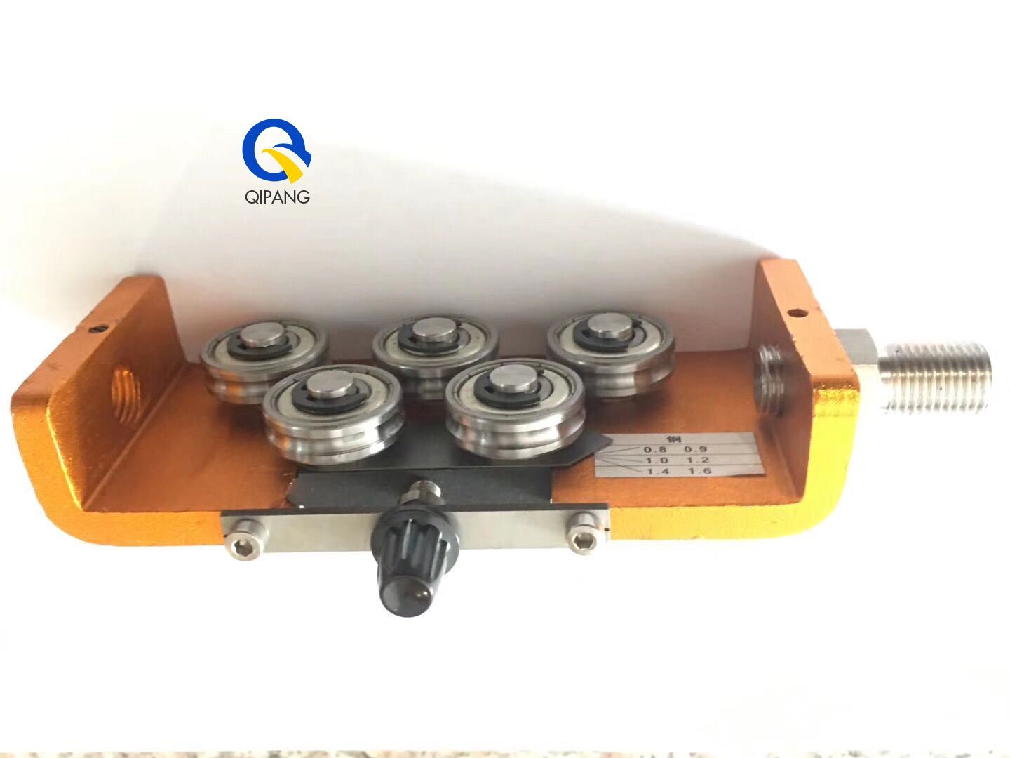 QIPANG 5 wheels metal straightening machinery wire straightener techniques tool