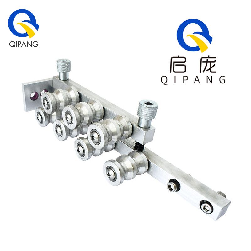 QIPANG 7 wheels metal straightening machinery straightener roller wire machine tool