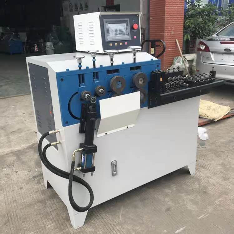 QIPANG spring machine CNC Straightening and looping machine automatic metal Spiral manufacturing machine