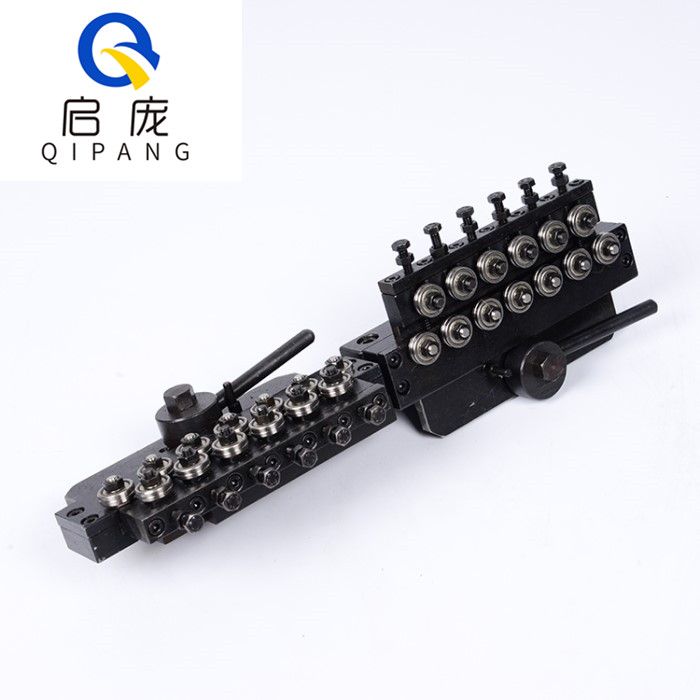 QIPANG 3-4mm straightener machine and cutting machine straightening roller mechanism tool