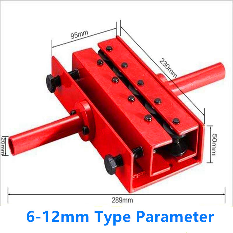 Maintenance of air conditioning copper pipe installation plastic pipe aluminum pipe manual straightening