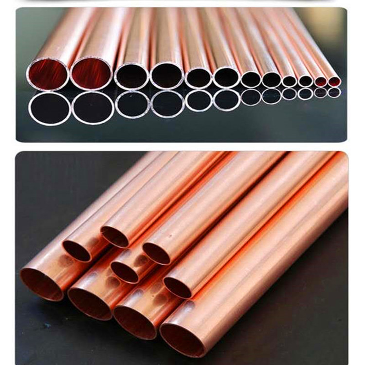 Maintenance of air conditioning copper pipe installation plastic pipe aluminum pipe manual straightening