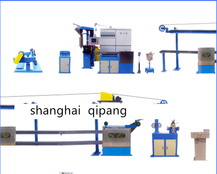 QIPANG 70+35 PE/PVC/plastic extruder assembly line