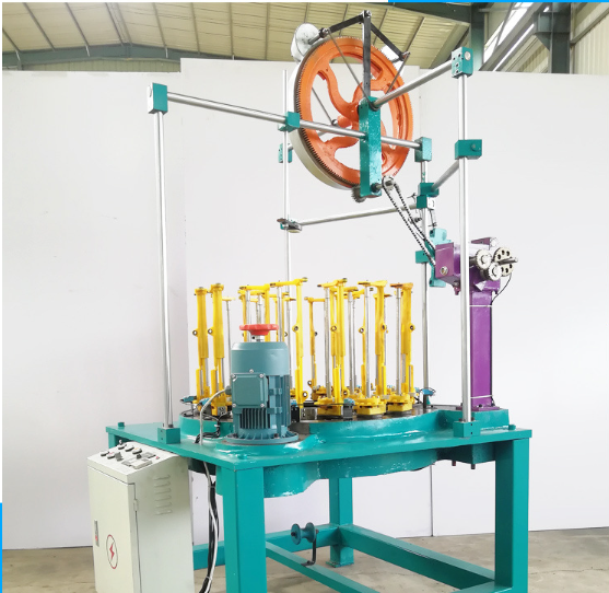 Two Heads PLC Controller Steel Braiding Machine