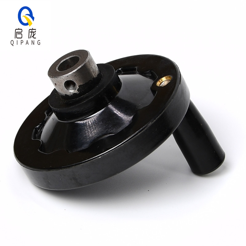 QIPANG Two Spoke Control Hand Wheel With Foldaway Revolving Handle