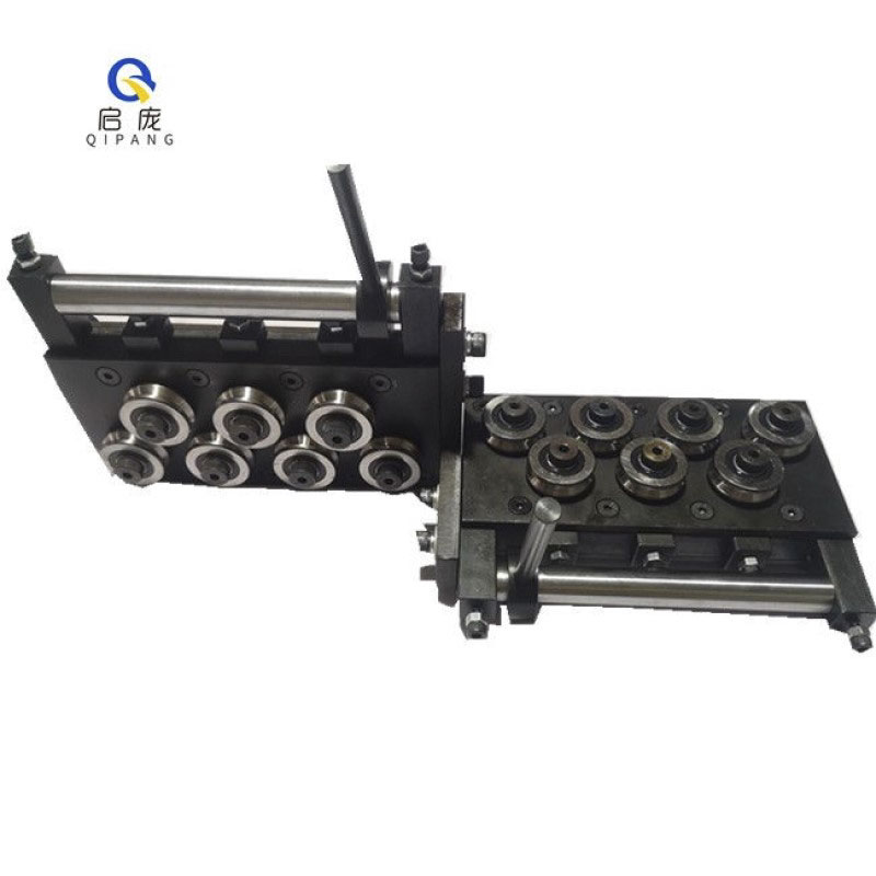 Qipang new type cam handle straightener14 rollers wire straightening machine steel  wire straightening tool