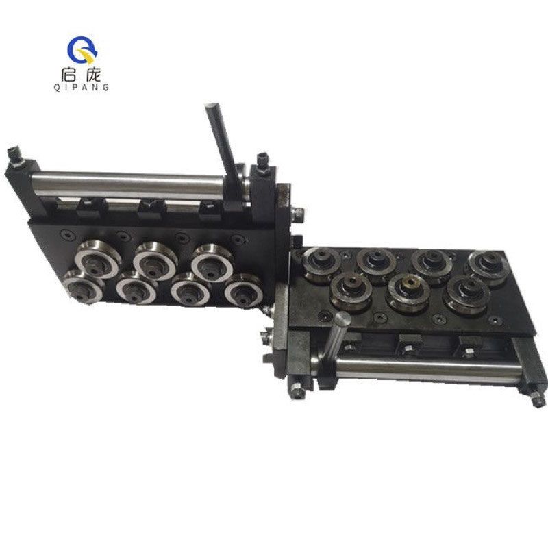 Qipang new type cam handle straightener14 rollers wire straightening machine steel  wire straightening tool