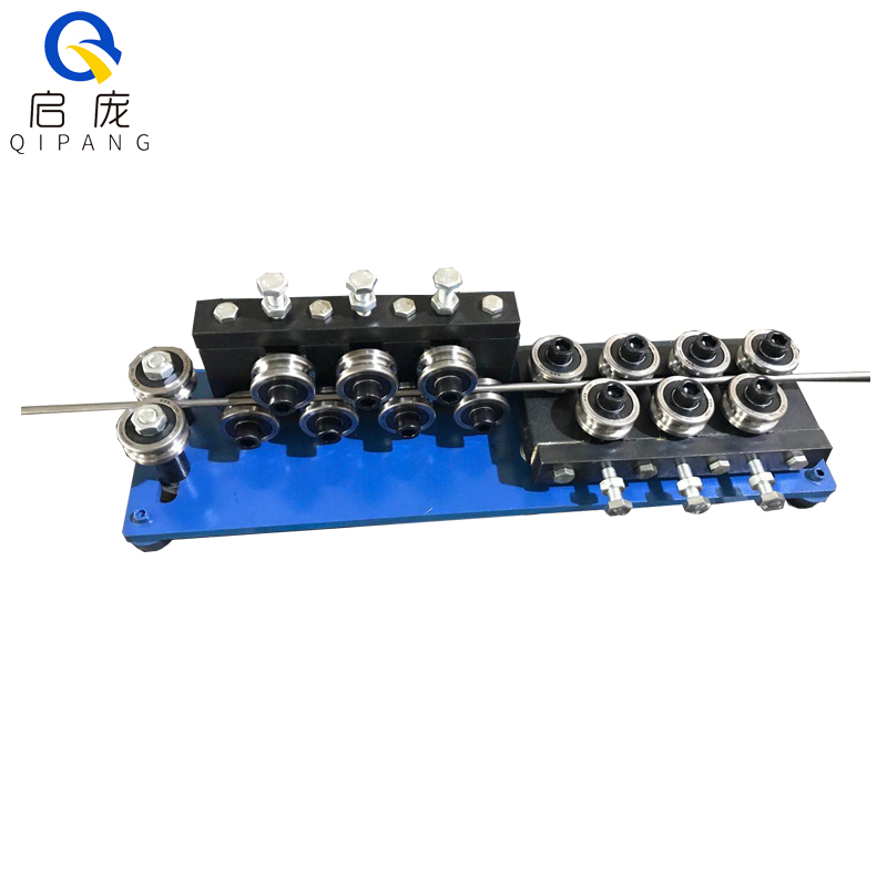 QIPANG wire/cable straightening machine   4-7 mm copper pipe  straightener rollers