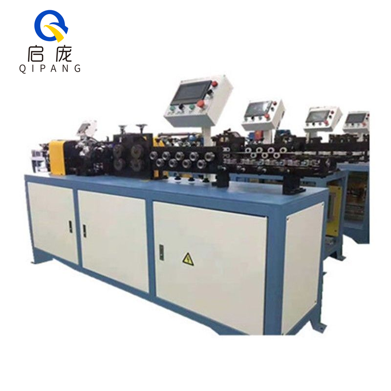 QIPANG PLC control automatic pipe straightening and cutting machine