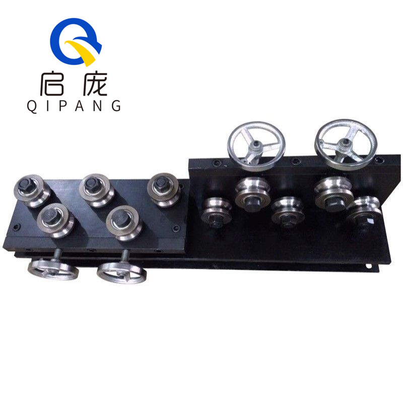 QIPANG PR100-V heavy duty 10 wheels manual iron wire straightening machine manufacture factory