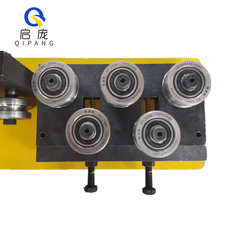 QIPANG OEM steel pipe straightening machine easy to fix with base plate supplier