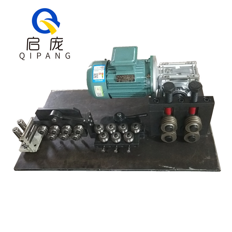 QIPANG PR30/42/53 BV 3-10mm double drive roller traction cable straightening machine