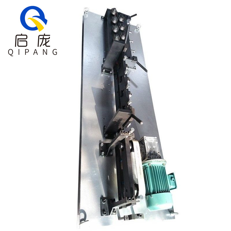 QIPANG low price custom China made steel coil wire straightener machine with belt traction