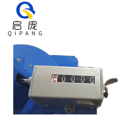 QIPANG 1-80mm Meter Counter  Vertical mechanical  Meter-counting steel wheel drive with mechanical counter