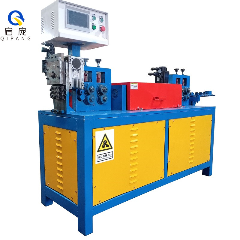 QIPANG 3-6mm straightener machine and cutting machine straightening mechanism