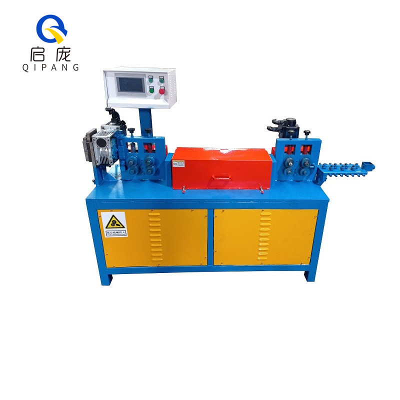 QIPANG 3-6mm straightener machine and cutting machine straightening mechanism